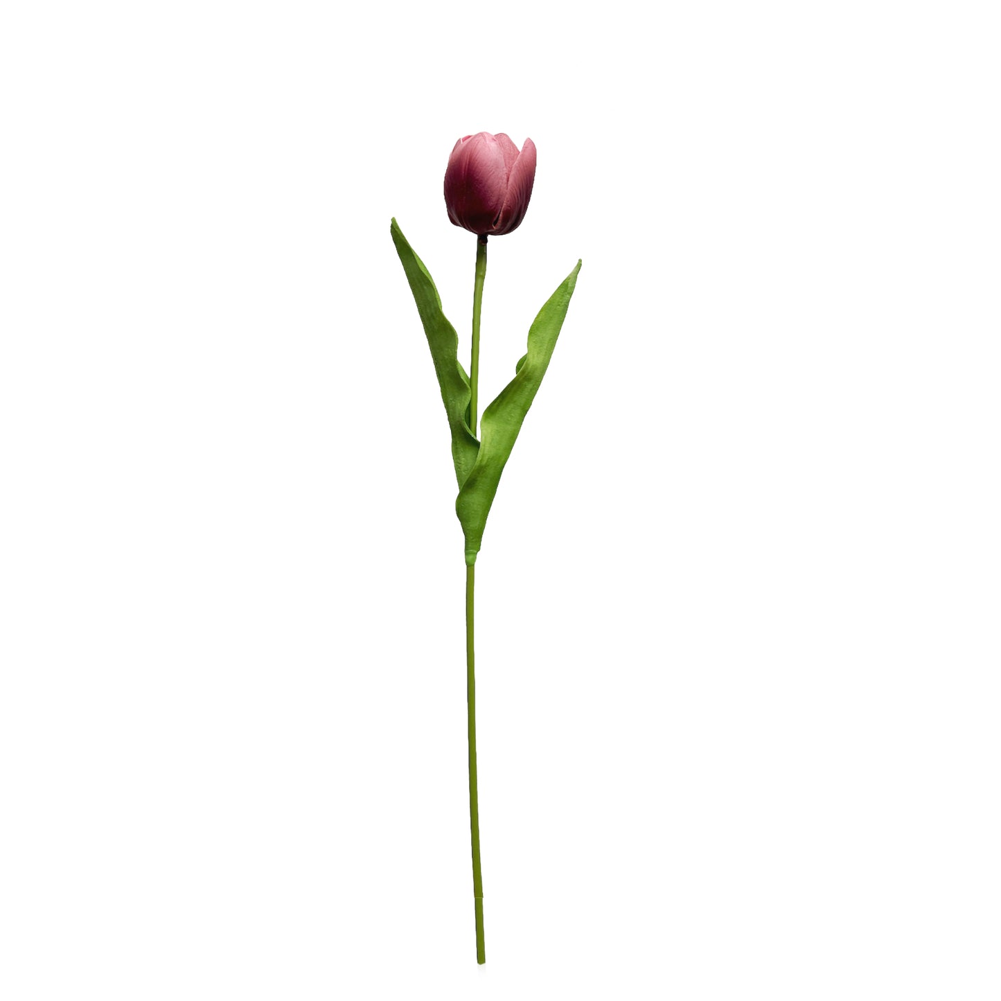 Set of 6 Real Touch Artificial Tulip Stems, 20 inches Tall