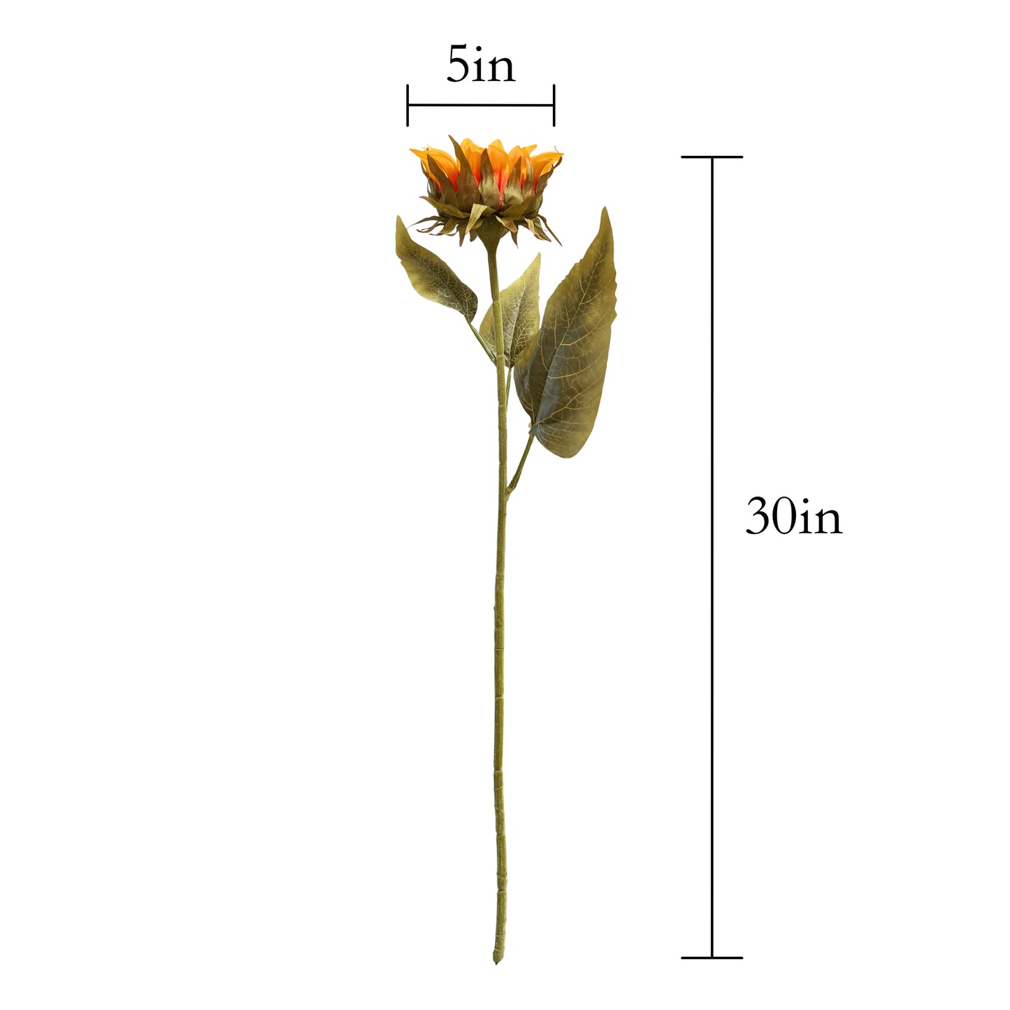 30-Inch Sunflower Stems (Set of 2)