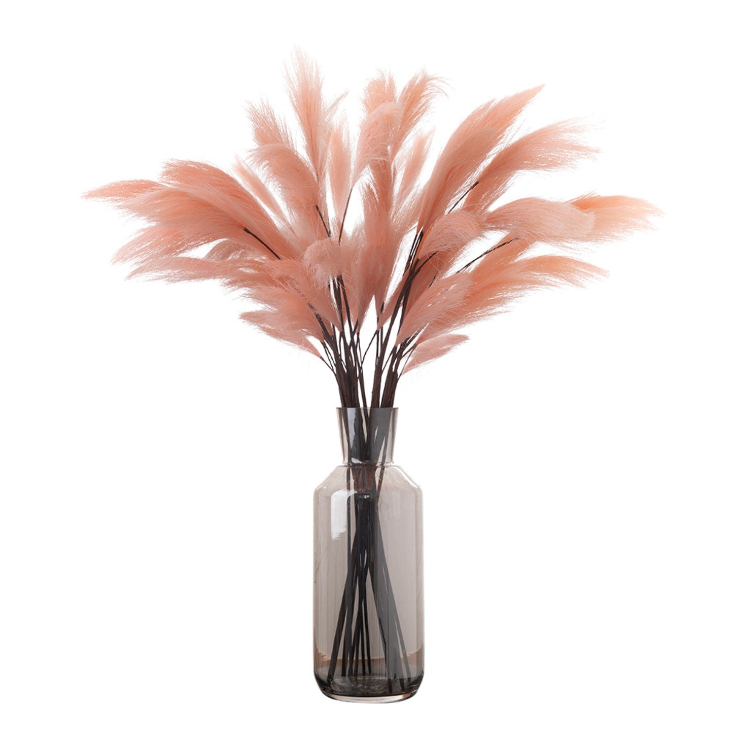 Set of 10 Artificial Pampas grass Stems 31 inch Tall