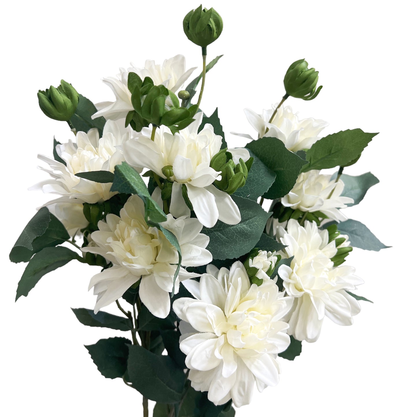 Artificial Dahlia Stems 29in Tall (Set of 3)