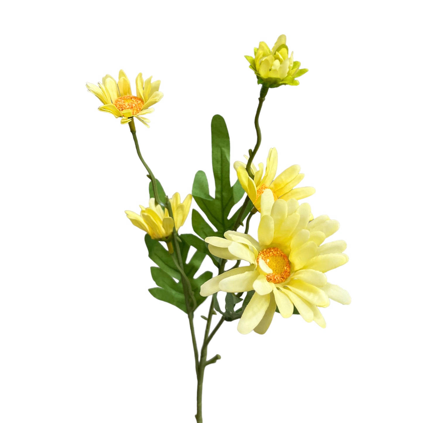 Set of 6 Artificial Wild Chrysanthemum Stems in Multiple Colors
