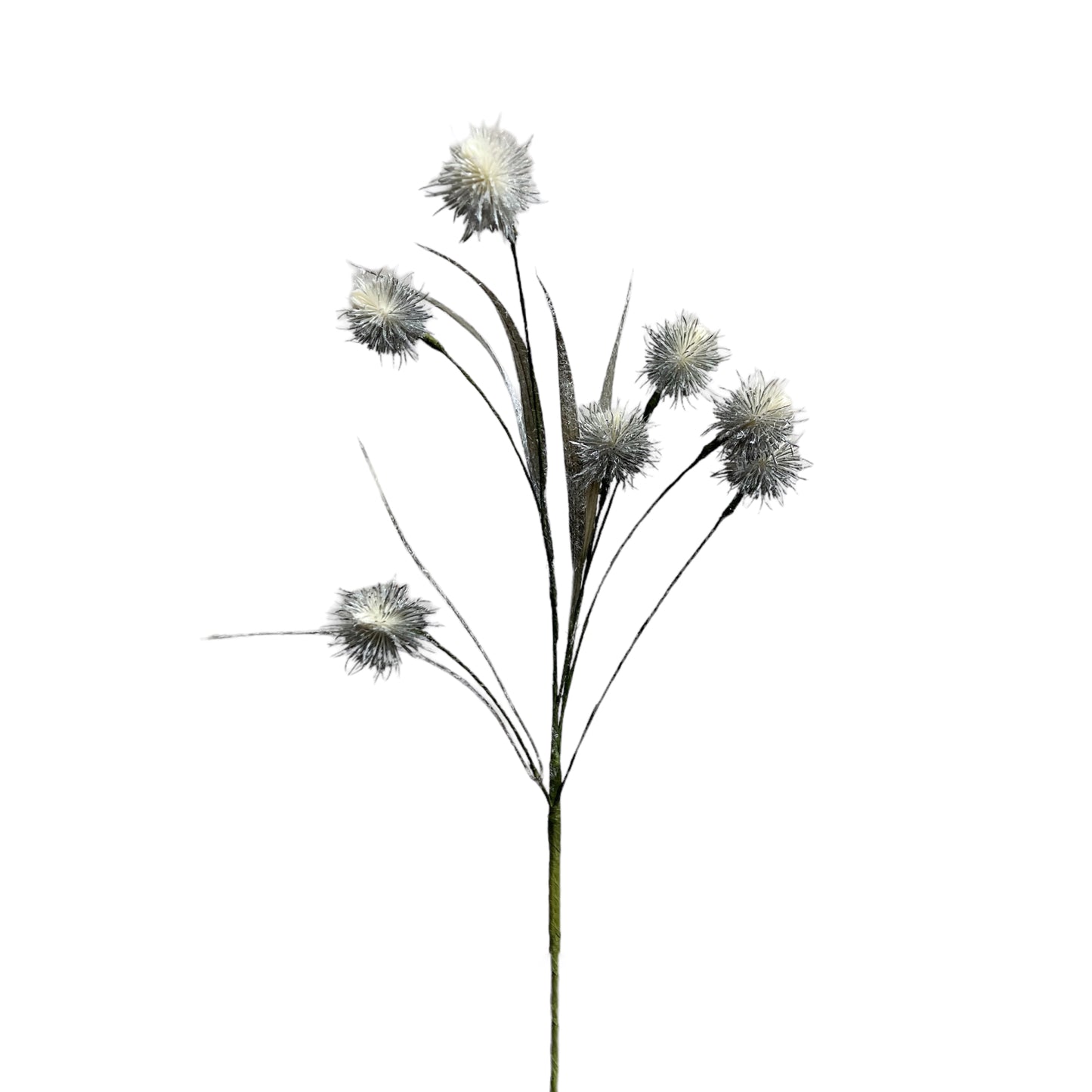 Set of 3 Long-Stemmed Artificial Dandelion Flowers