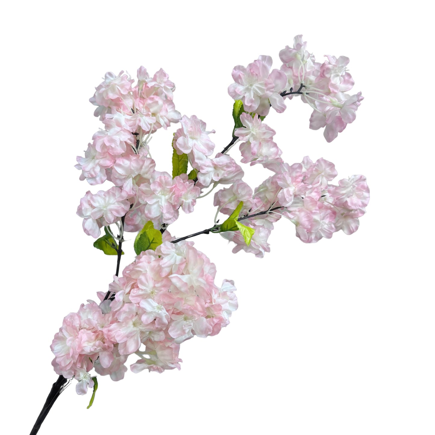 Set of 2 Lifelike Artificial Cherry Blossom Branches, 38" Tall