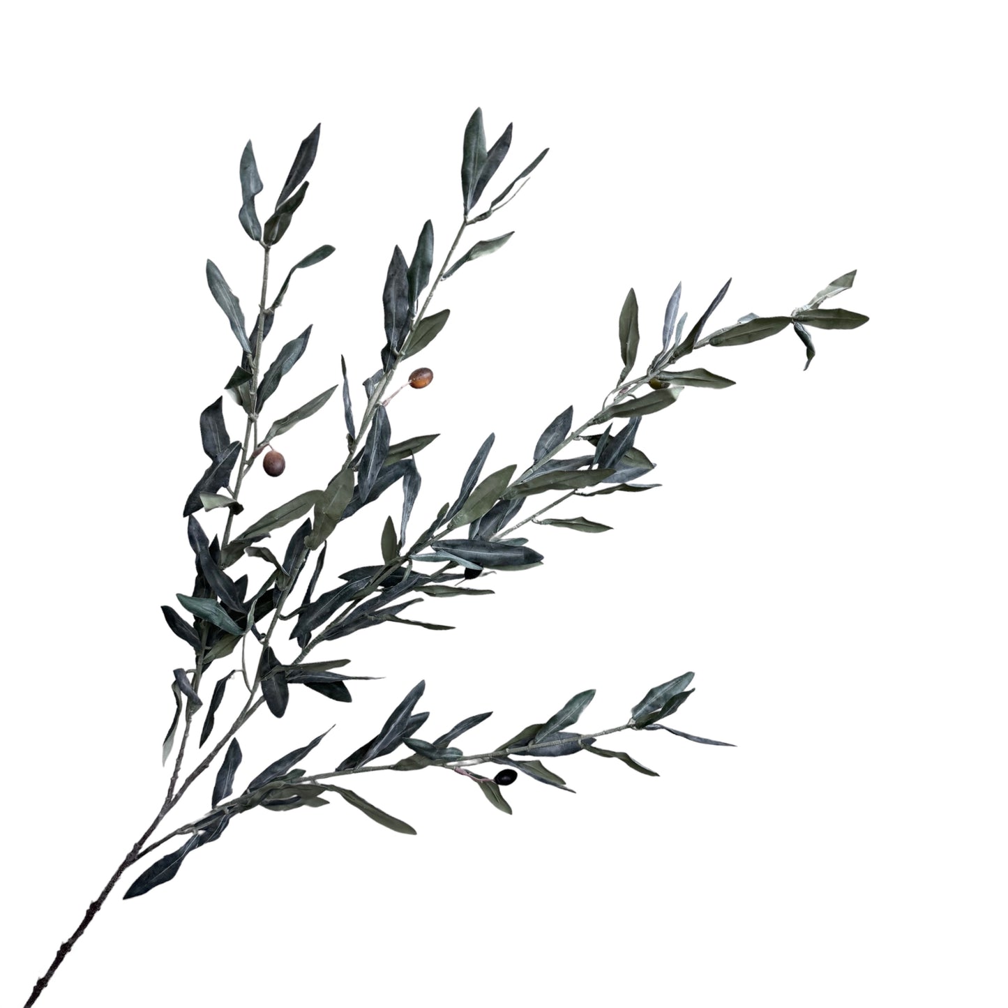 43" Lifelike Olive Branch Set of 2 - Flexible & Tall