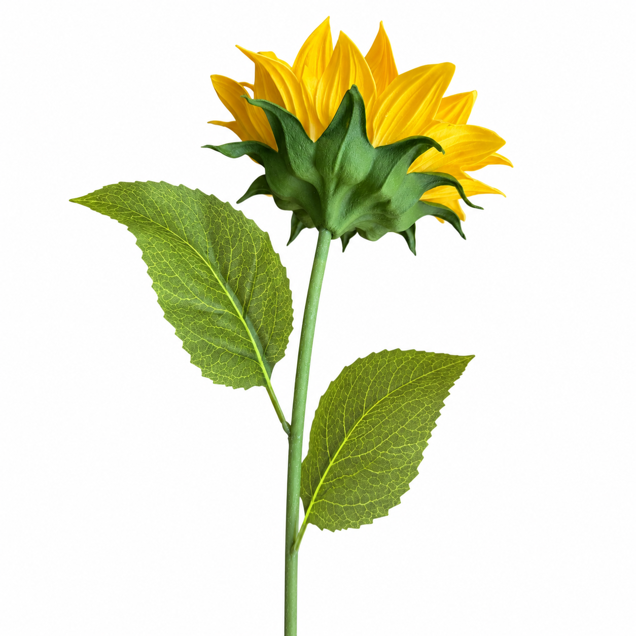 Real Touch PU Sunflower Stems – Set of 2
