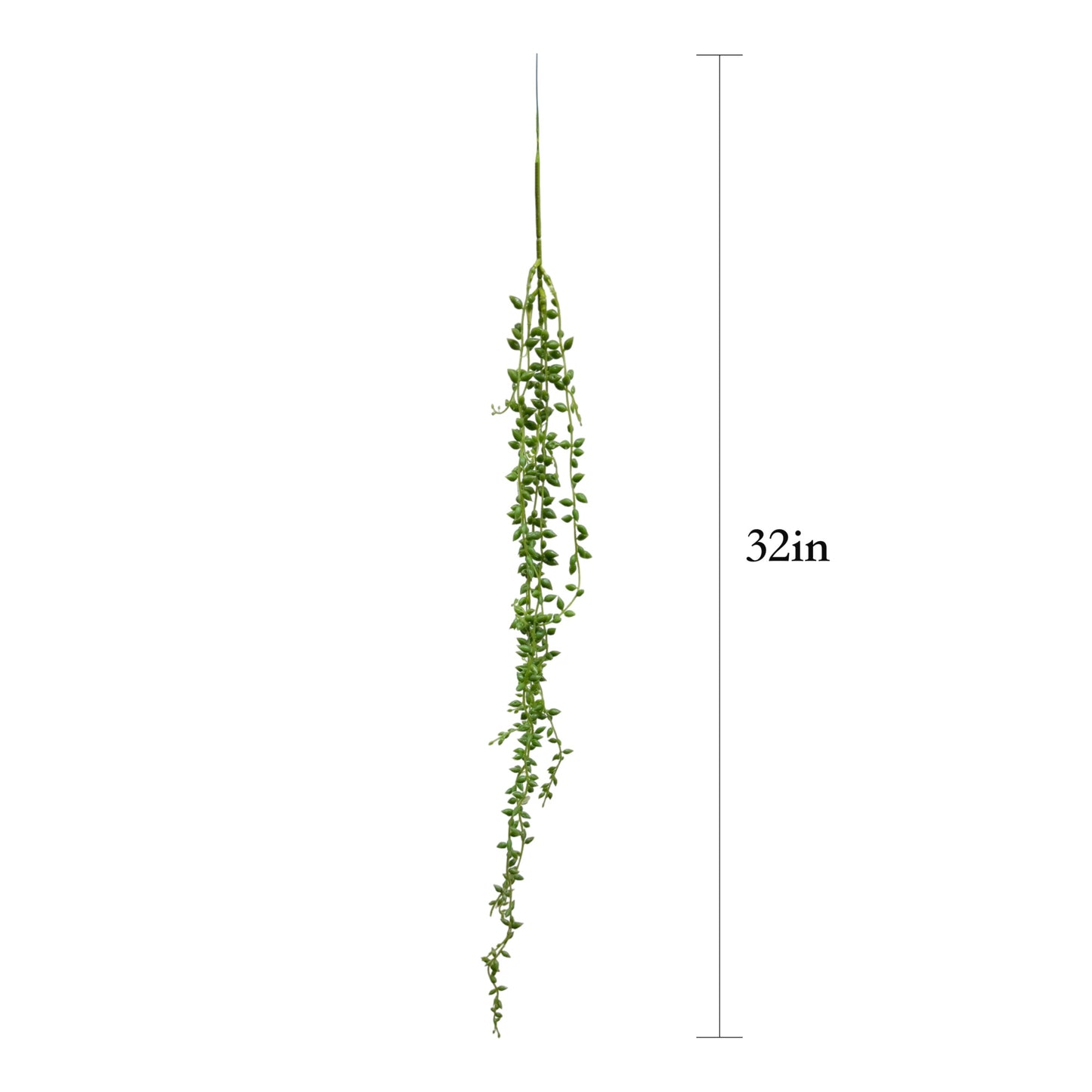 32-inch Artificial Hanging Vine Plant with Flexible Stems, Set of 3