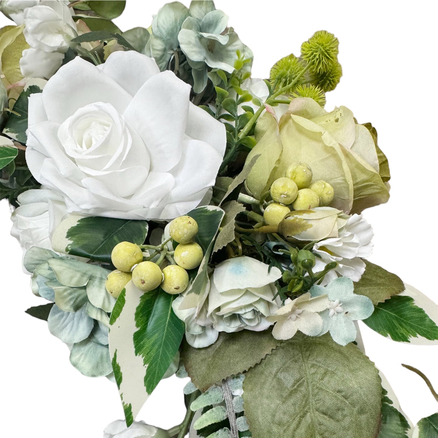Verdant Elegance Wedding Arch Floral Set