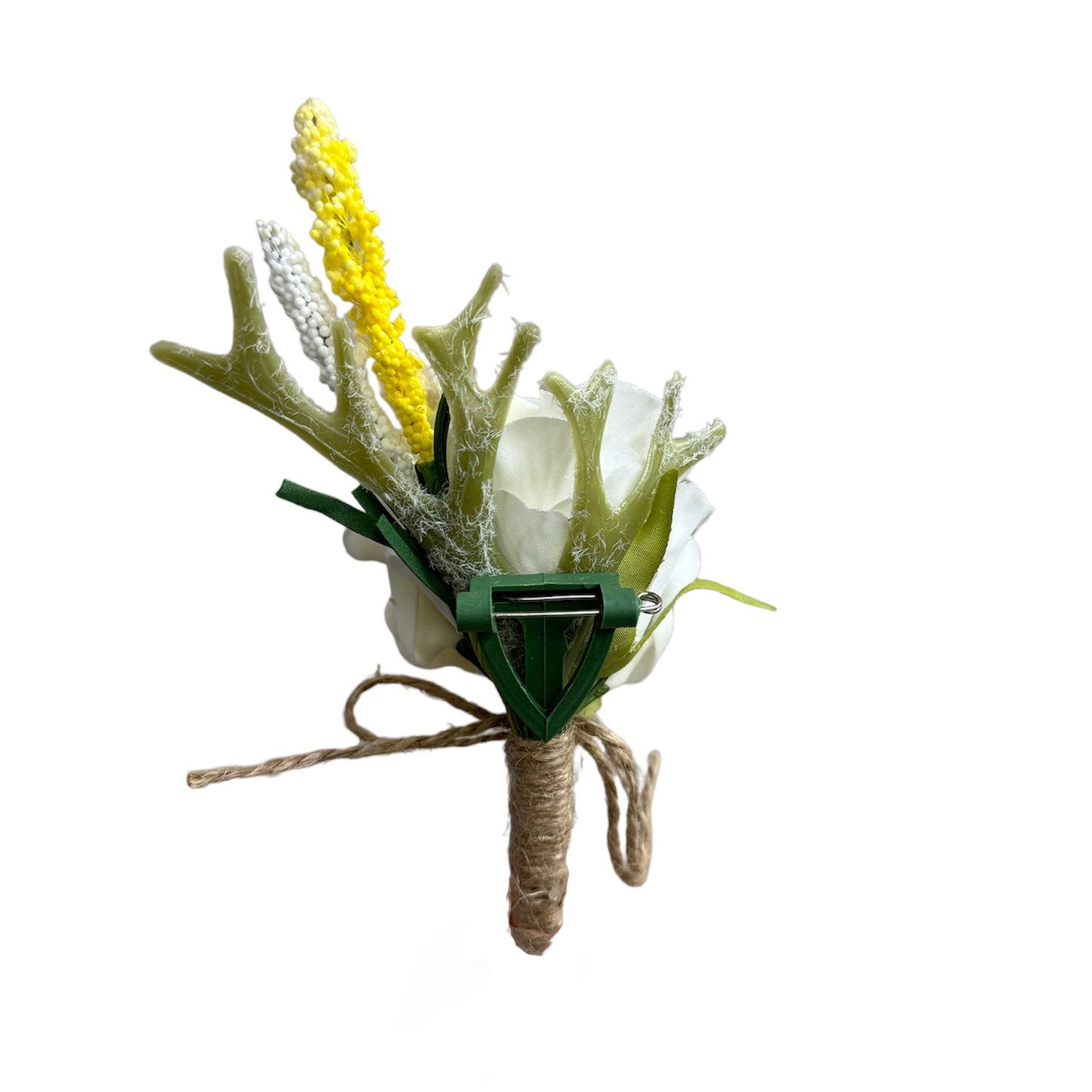 Elegant Garden Wedding Boutonniere