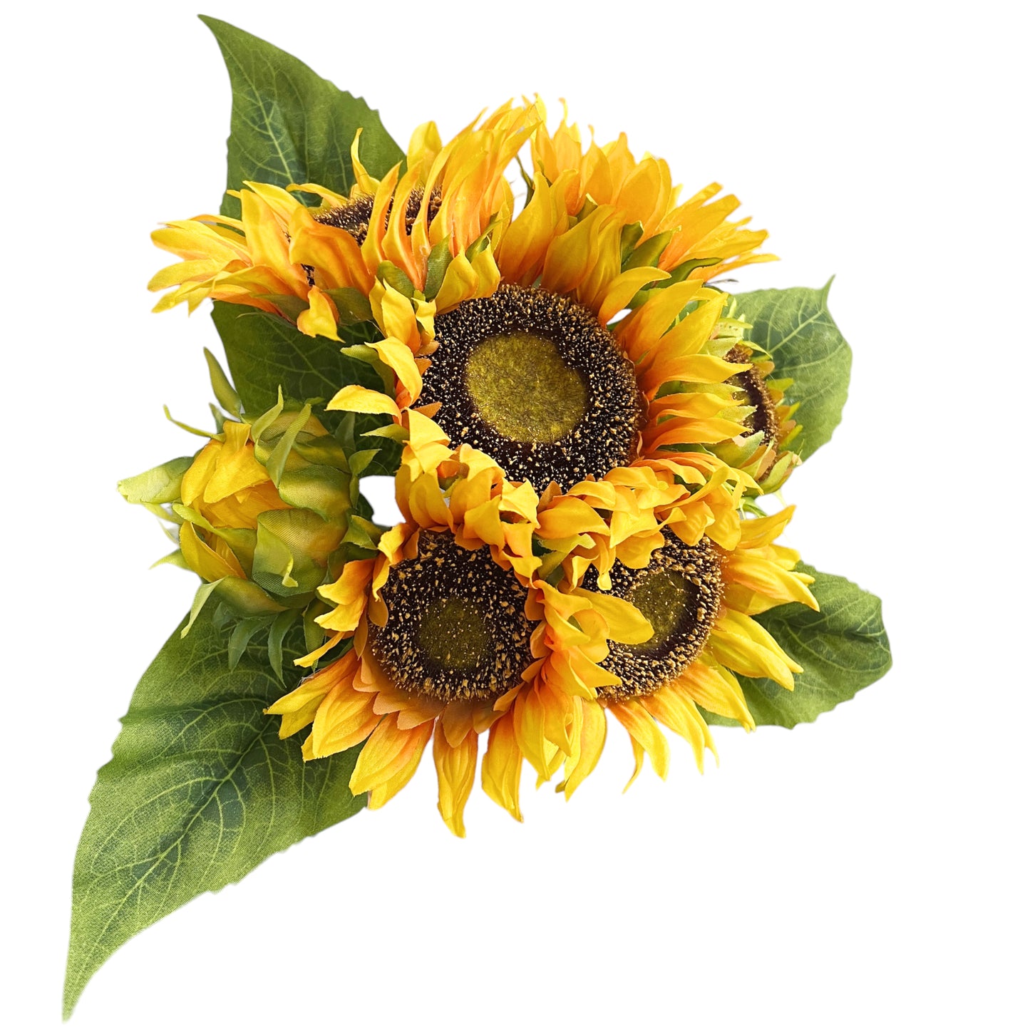 Artificial Sunflower Floral Arrangement with 7 Stems