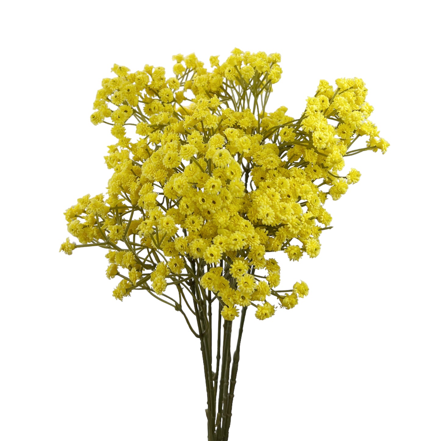 Set of 6 Artificial Baby's Breath Stems, 25 Inches Tall