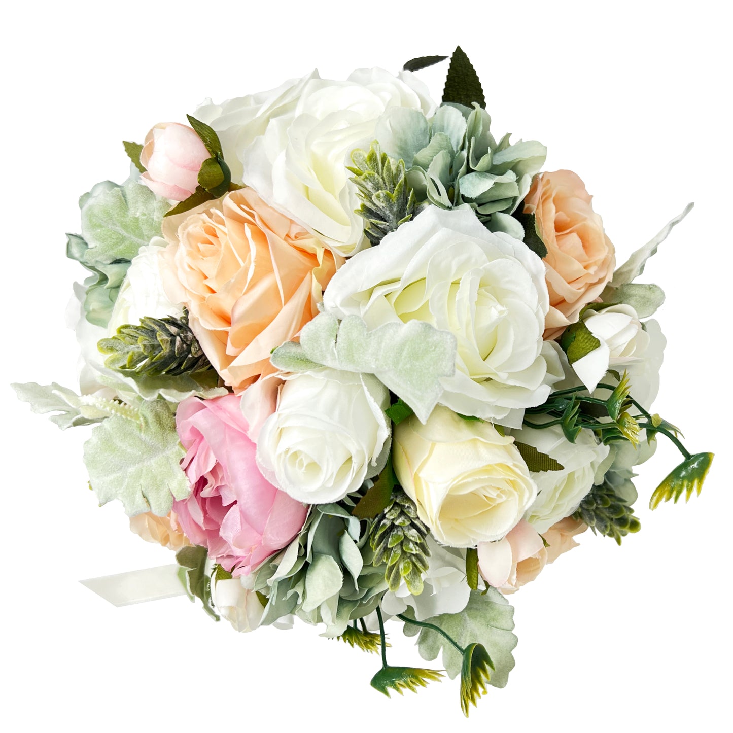 Artificial Rose Wedding Bouquet for Brides and Bridesmaids