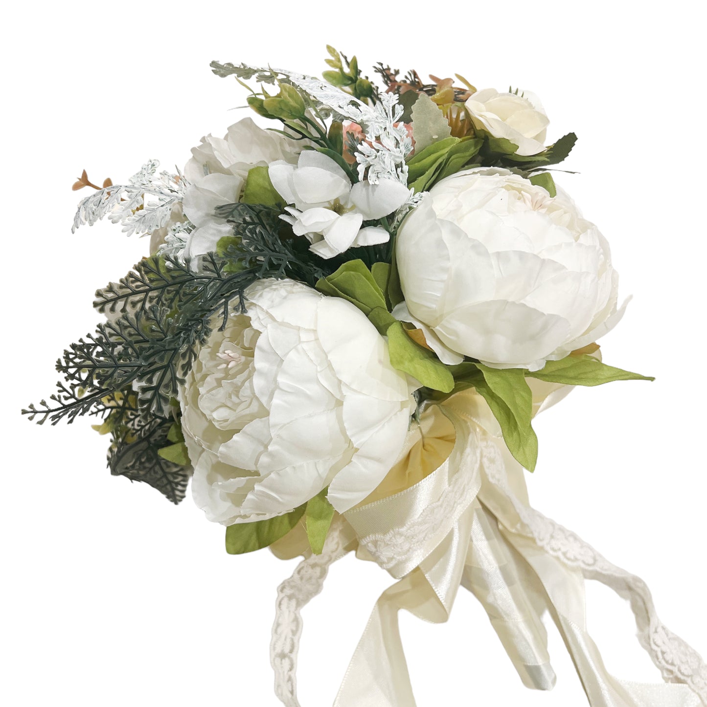 Exquisite Artificial Peony Wedding Bouquet for Bride and Bridesmaid