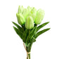 Artificial Tulip Flowers with Real Touch Feel - Pack of 10 Stems