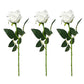 Set of 3 Elegant Long-Stemmed Artificial Roses