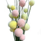 Set of 3 Artificial Dandelion Flower Stems - 28 Inches Tall