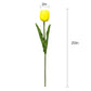 Set of 6 Real Touch Artificial Tulip Stems, 20 inches Tall