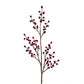 28 inch Tall Artificial Christmas Berries Holiday Berries Stems (Set of 3)