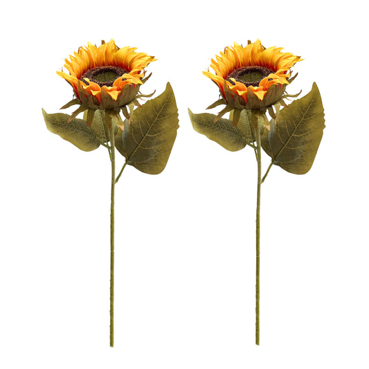 30-Inch Sunflower Stems (Set of 2)