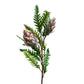 Artificial Globe Artichoke Stems, Set of 2, 32in tall
