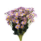 Set of 10 Artificial Daisy Flower Stems in Multiple Colors