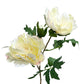 Artificial Peony Stems, Set of 3, 21in Tall