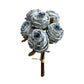 Artificial Toasted Edges Handcrafted Rose Stem (Set of 6)