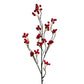 31-Inch Tall Artificial Christmas Berry Stems for Holiday Decor Set of 3
