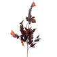 Set of 2 Artificial Maple Leaf Stems for Autumn Decoration