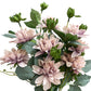 Artificial Dahlia Stems 29in Tall (Set of 3)