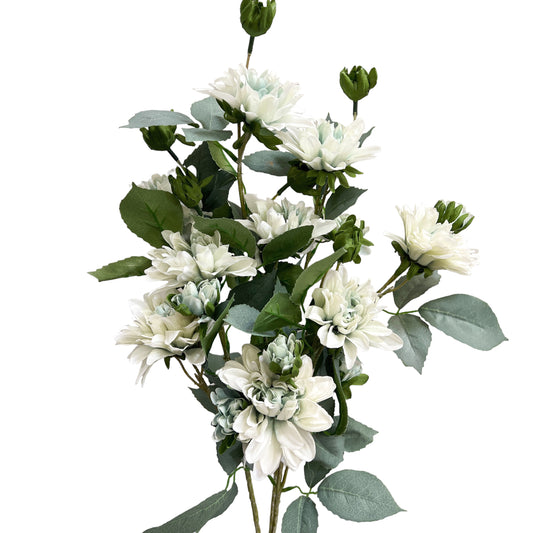 Artificial Dahlia Stems 29in Tall (Set of 3)