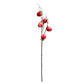 Set of 2 Artificial Persimmon Branch Stems with a Touch of Artificial Snow, 30 inches Tall