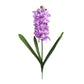 Artificial Hyacinth Flower Stems - 16" with Triple Leaf Design, Varied Hues