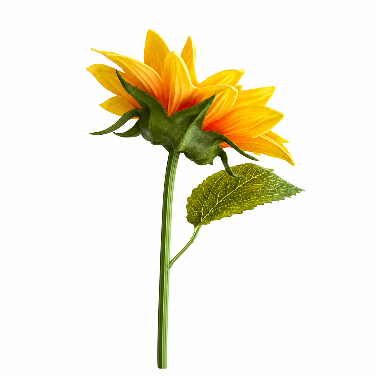 Real Touch PU Sunflower Bundle – 3 Stems
