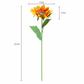 Real Touch PU Sunflower Stems – Set of 2