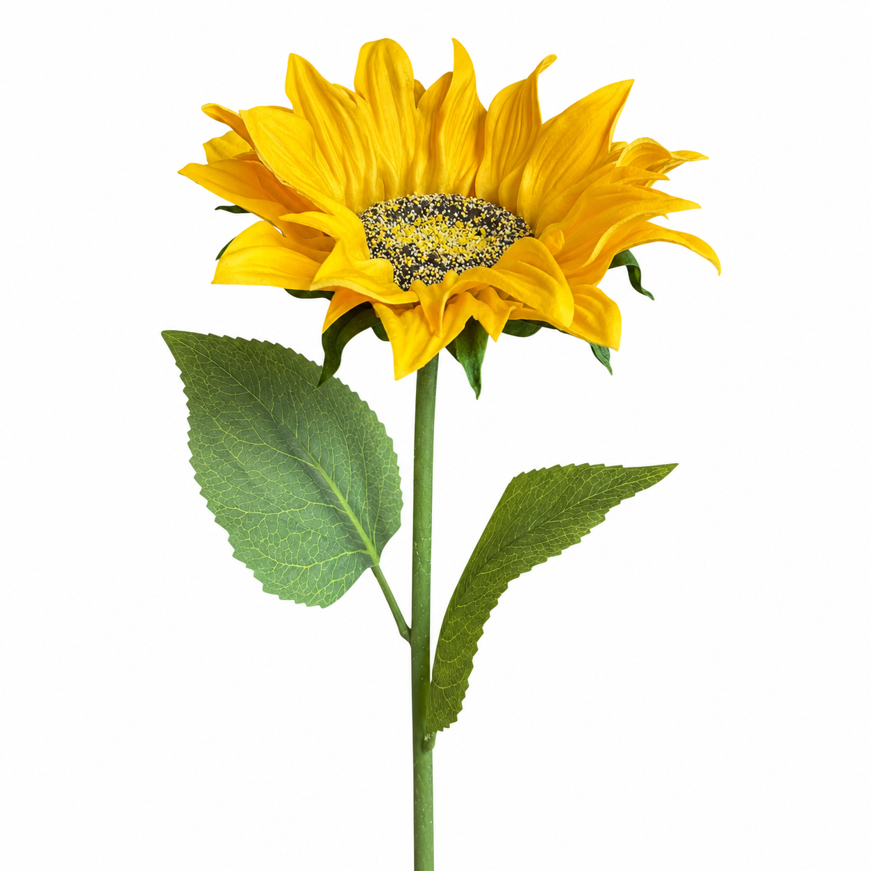 Real Touch PU Sunflower Stems – Set of 2