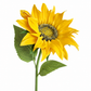 Real Touch PU Sunflower Stems – Set of 2