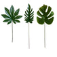 Flexible Stem Faux Leaf Trio
