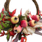 Artificial Pomegranate & Maple leaf Handcrafted Wreath