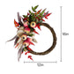 Artificial Pomegranate & Maple leaf Handcrafted Wreath