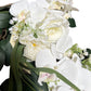 Artificial Orchids & Banyan Leaf Wreath