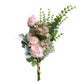 Elegant Pink Peony Artificial Flowers Arrangement - Perfect for Home Decor and Events