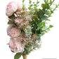 Elegant Pink Peony Artificial Flowers Arrangement - Perfect for Home Decor and Events
