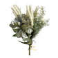 Faux Dahlia, Rose, and Gardenia Flower Bouquet - Elegant Artificial Floral Arrangement