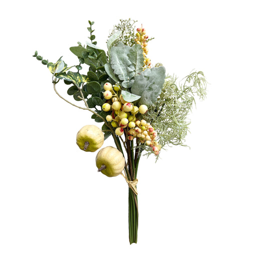 Pumpkin Berry Eucalyptus Artificial Flower Arrangement