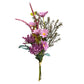 Artificial Pink Sunflower and Chrysanthemum Bouquet Arrangement