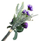 Regal Purple Ranunculus Arrangement - 17" Artificial Flower Bouquet