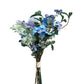 Blue Carnation and Hydrangea Artificial Floral Arrangement