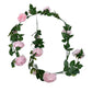 Flexible Artificial Peony Vine for Wall Decor, 70 inches