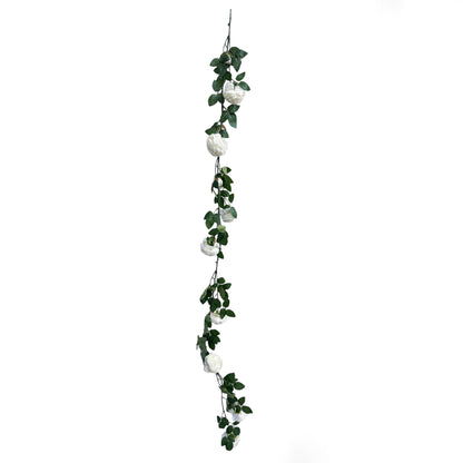 Flexible Artificial Peony Vine for Wall Decor, 70 inches