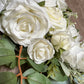 White Rose and Eucalyptus Wedding Arch Backdrop Decor - Set of 2